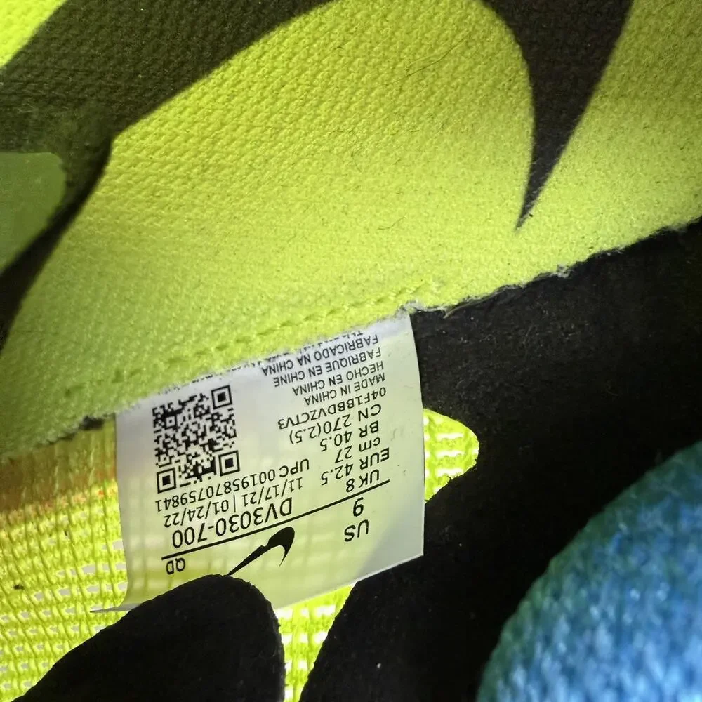 Nike Zoomx Vaporfly Next% Steve Prefontaine Volt Mens 9 used
